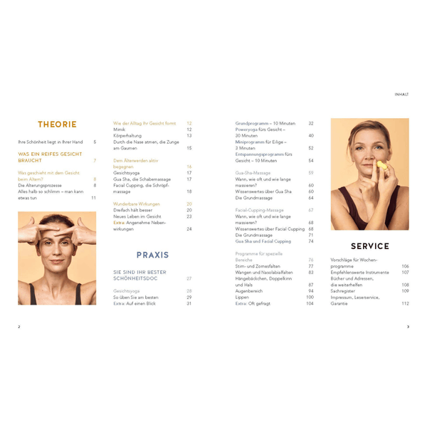 Lifting facial natural