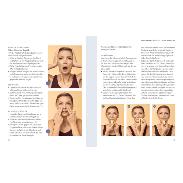Lifting facial natural