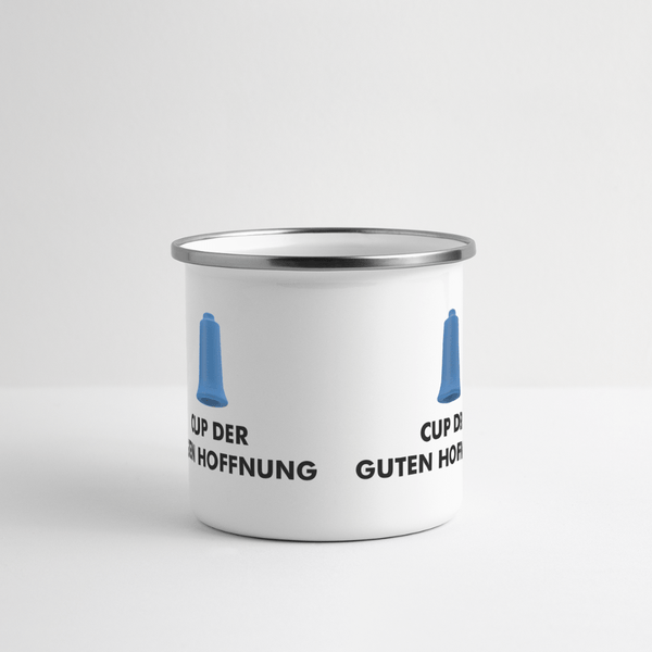 Taza esmaltada "Taza de la buena esperanza"