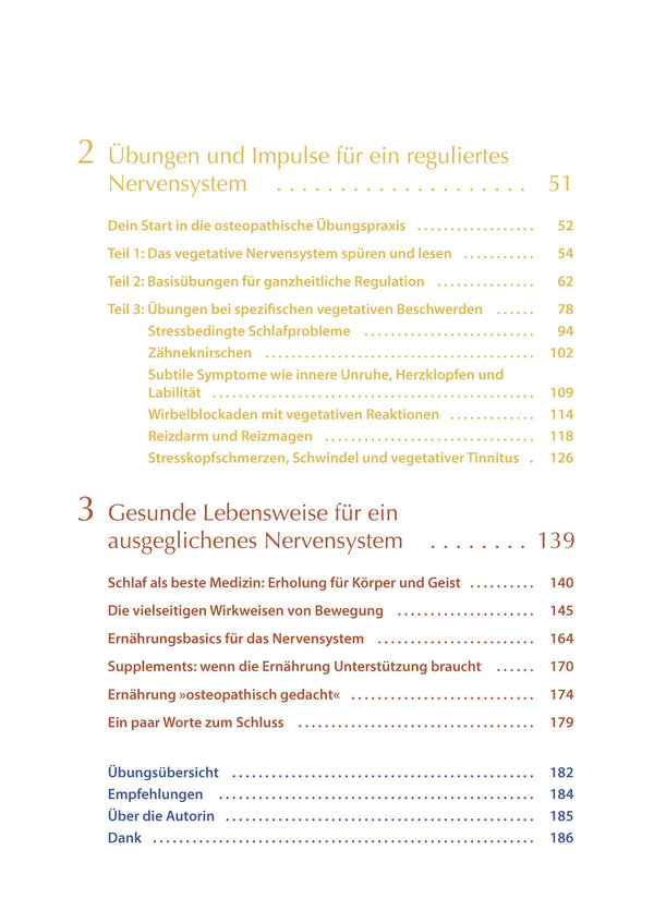 Osteopatia pre domov - nervový systém