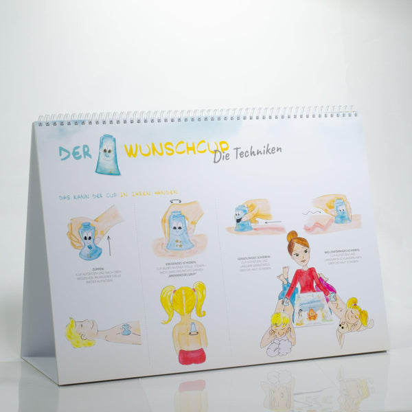 Cupping para niños - libro de rodillas